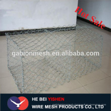 Good quality Electro galvanized gabion hexagonal mesh